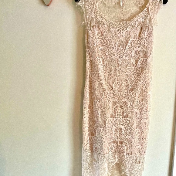 Free people lace overlay dress - Picture 1 of 3